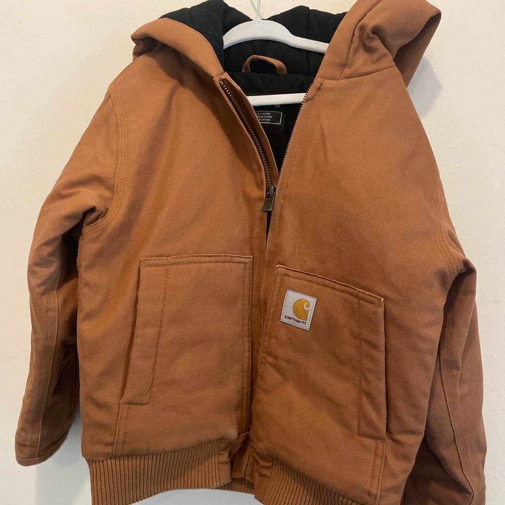 Carhartt Tan Canvas Jacket- Kids